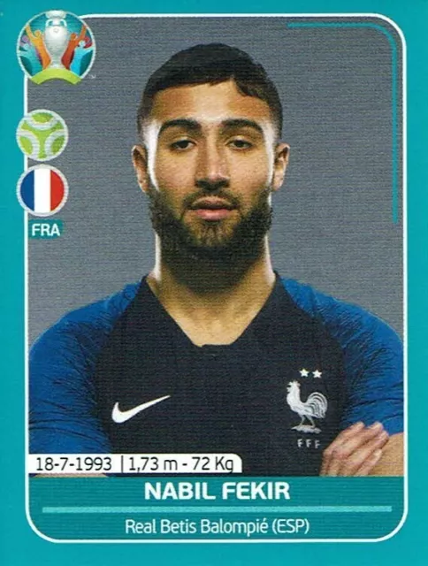 Panini Euro EM 2020 Preview Sticker Frankreich FRA  28 Nabil Fekir