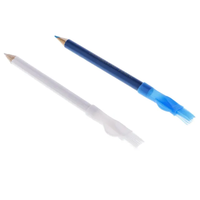 2 Stück Weiß Blau Schneider Kreide Bleistift Stoff Zeichnen Schneiderei