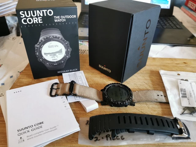 SUUNTO MILITARY MIL X Lander Watch Rugged / Light Carbon Fibre / Aluminium  Case £60.00 - PicClick UK