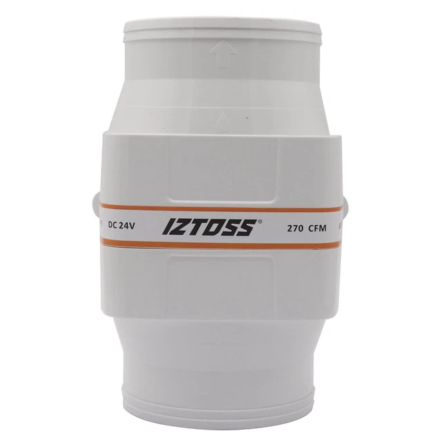 Ventilateur d'air de cale marin blanc IZTOSS 24V, fonctionnement A7B2