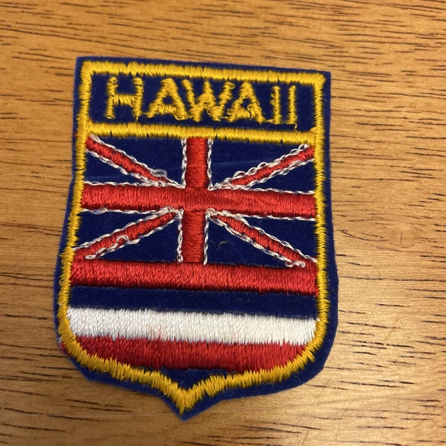 Vintage Hawaii Embroidered Souvenir Patch