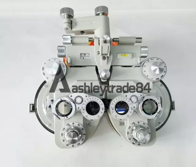 1PCS Minus Manual Phoropter Vision Tester Optometry Refractor Creamy White Color