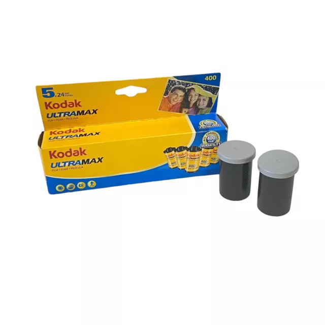 7 Kodak Max Versatility Polyvalence 24 Exposures 400 Speed 35mm Film 1 Pk Sealed
