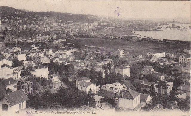 ALGERIA - Alger - Vue de Mustapha-Superieur 1910