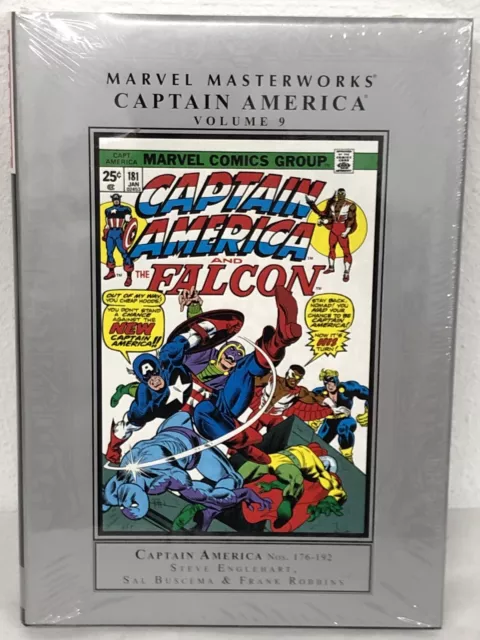 Captain America Marvel Masterworks Volume 9 Falcon HC Hardcover New Sealed