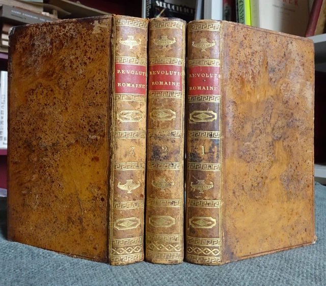 Histoire Des Révolutions De La République Romaine - 3 Tomes - Paris 1767