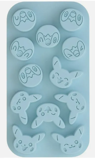 Pokemon Center Original Ice Tray Pikachu and Piplup Mould