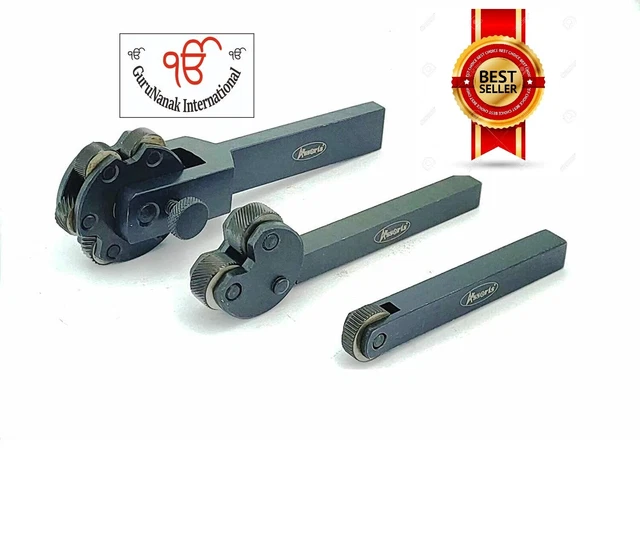 Set of 3 Knurling Tools For Lathe, Metalworking, Machinists,Model Making Tools.