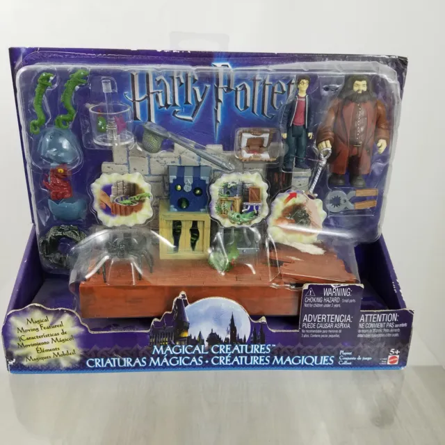 Harry Potter Magical Creatures Playset Mattel 2003 In Brand New Sealed Condition
