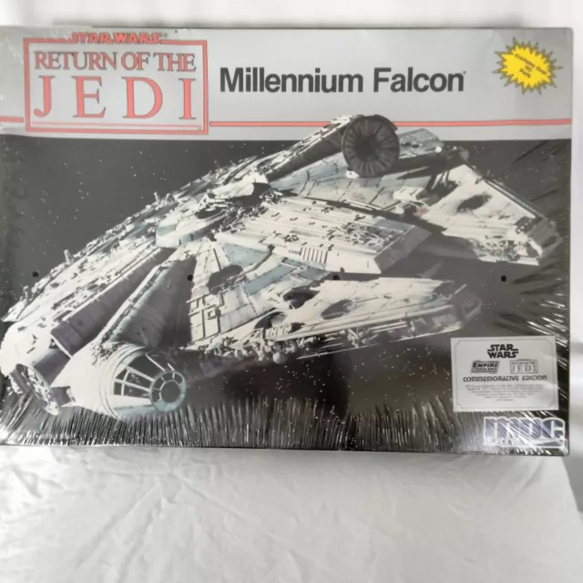 Vintage MPC Return Of The Jedi Millennium Falcon Sealed Scale Model Kit 1989