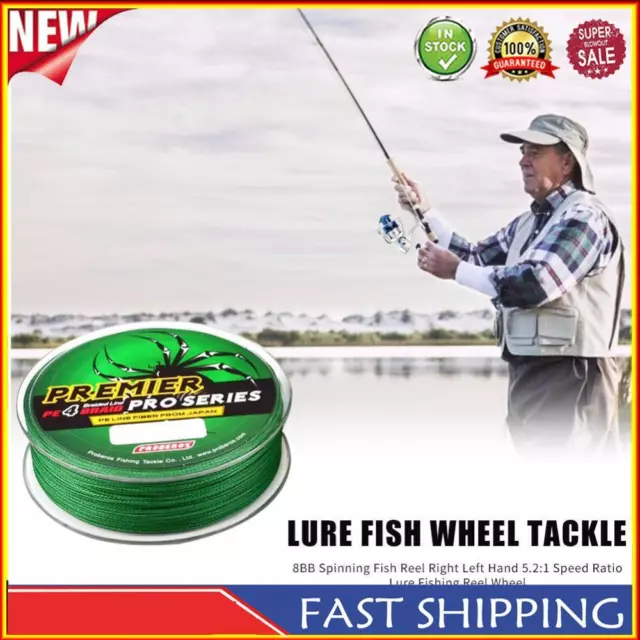 4 Beaches Super Strong Braided Wire Fishing Line PE Fish Cord Fishing Tackle