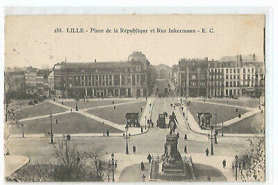 59 Lille , Place De La Republique Et Rue Inkermann
