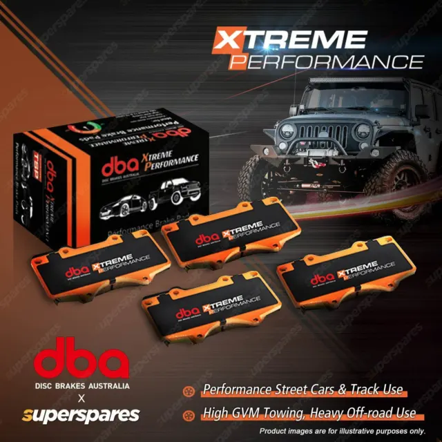 DBA Front Xtreme Performance Disc Brake Pads for Ford AUS Falcon BA BF FG 260KW