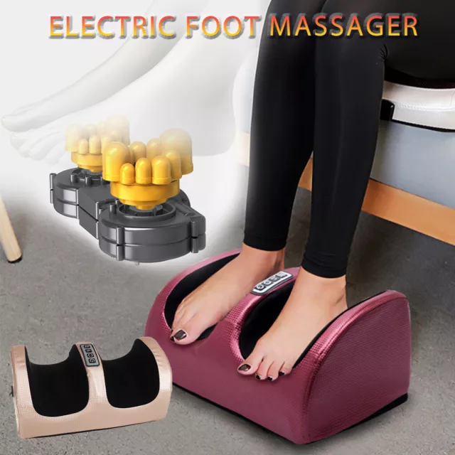 Fußmassagegerät mit Wärmefunktion Shiatsu Elektrisch Kneten Fuß Massagegerät