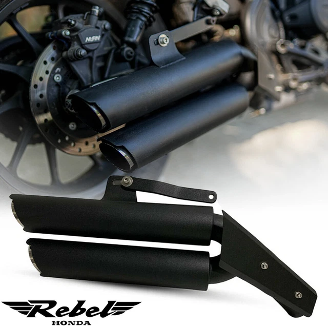Doppio Doppio Sistema Di Montaggio Tubi Scarico Lunghi Bassi Honda Rebel Cmx 300 500 17-2022