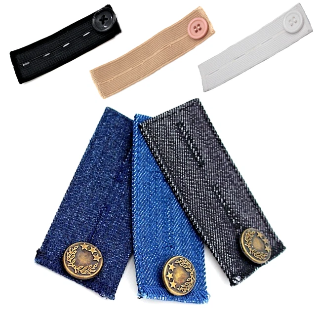 Jeans Hosenerweiterung Schwangerschaft elastisch mit Knopf Hosenbunderweiterung
