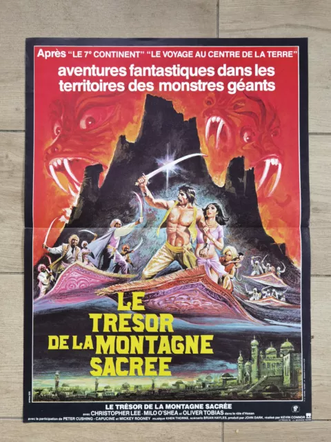 Affiche de cinema -  Le Tresor de la montagne sacrée 40x60 - 1979