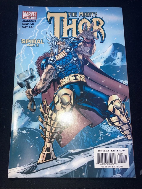The Mighty Thor #61 Vol 2 - May 2003 - Marvel