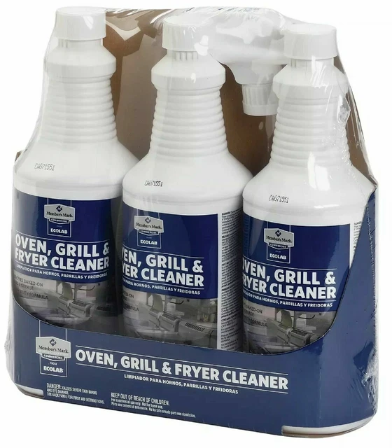 MEMBER'S MARK COMMERCIAL Oven, Grill and Fryer Cleaner (32 oz., 3 pk