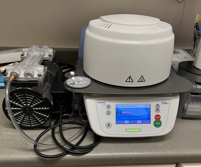 Ivoclar Vivadent Programat CS2 Dental Furnace Restoration Heating Lab Oven Pump