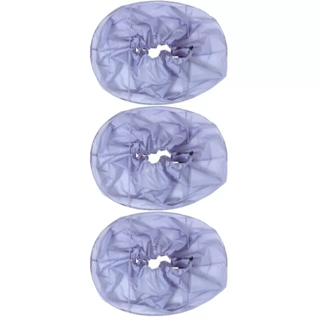 3 Stück Unisex-Haar-Rasierschürze, Brust-Achsel-Pflege-Lätzchen, faltbares