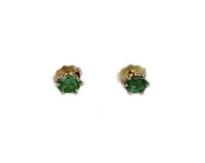 Alexandrite Gold Earrings ½ct Antique Color-Change Genuine Natural Russian 14kt