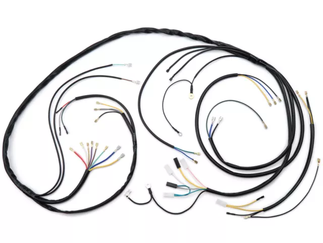 Wiring loom Vespa P-range In Between Model 1981-1983, with voltage regulator