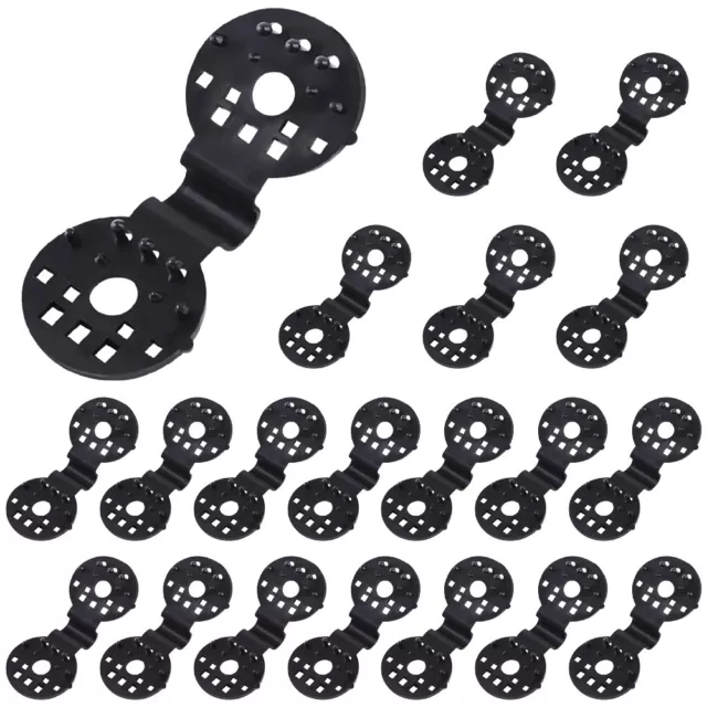 10cm Nuance Filet Pince Noir for Maille/Rideaux Intérieur/Extérieur Camping