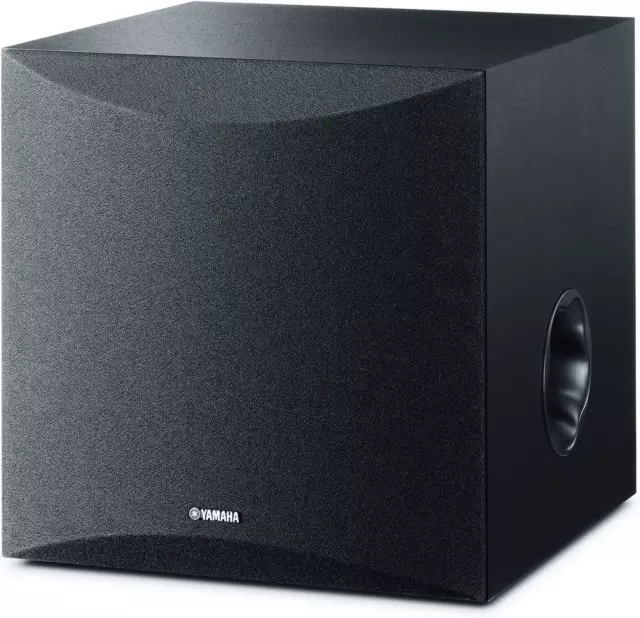 Yamaha NS-SW050 Subwoofer Speaker with Twisted Flare Port, Black