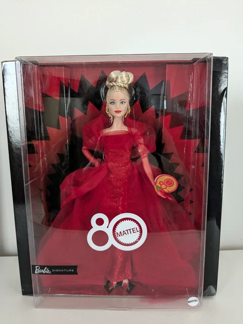 Poupée Barbie Collector 75ème Anniversaire - Mattel NRFB (dans Sa Boîte Et Carton D'expédition)