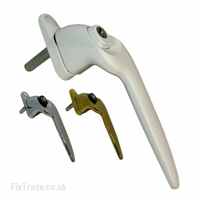 UPVC UNIVERSAL WINDOW Handle Cranked Double Glazing Locking Espag