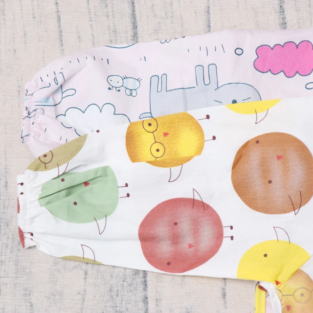 2 Pcs Overclothes Baby Waterproof Sleeved Bib Kids Painting Smock Toddler 3