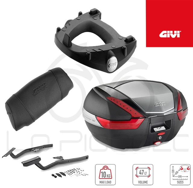 Portavaligie Laterali GIVI Per Honda VFR 800 VTEC 2002-2006 - Modello PLX166, Design Specifico - Foto 10