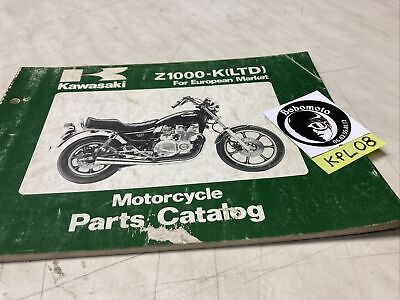 K2 Kawasaki Z1000 K Ltd K1 K2 Z KZ 1000 catalogue pièces détachées parts list 