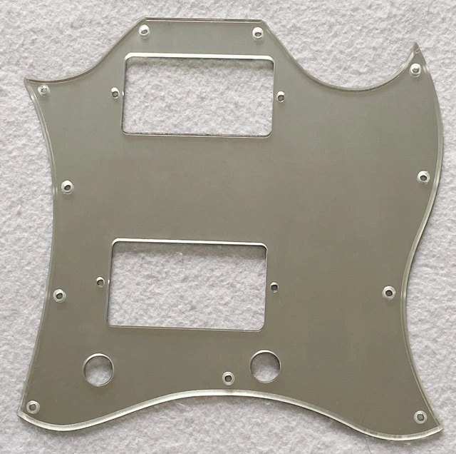 1 Ply Silver Mirror Pickguard For US Gibson SG Standard Style Guitar Pickguard