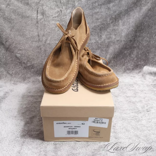 ASTORFLEX MADE IN Italy Beenflex Whiskey Suede Crepe Sole Desert Boots ...