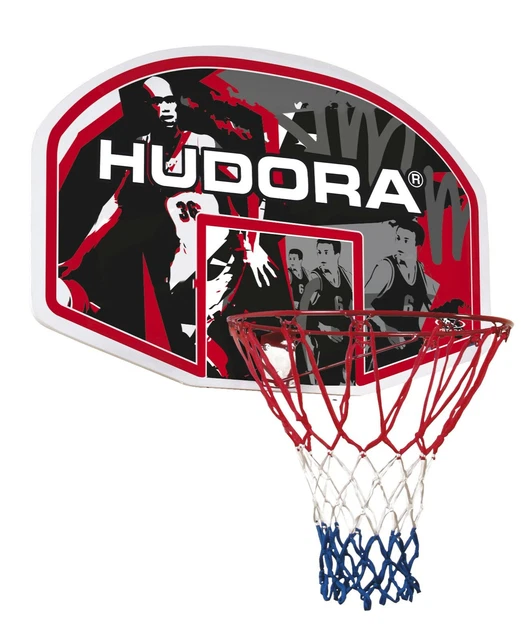 HUDORA Basketballkorbset In-/Outdoor Basketballkorb Basketball Garten Korb