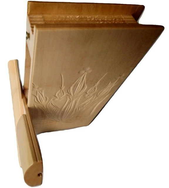 Livre de puzzle boîte sculptée en bois espace secret naturel à...