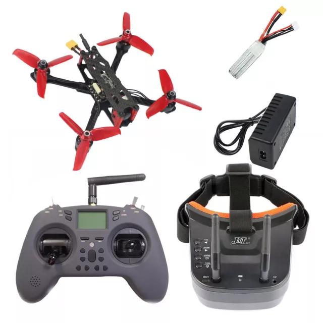 JMT DIY BNF RTF Combo Set J145 145mm Wheelbase RC FPV Drone T-Lite/ Fs-i6 Radio