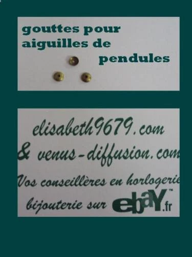 Vente au détail d'aiguilles de pendules quartz bâton noire 52 mm