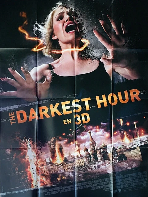 Affiche Pliée 120x160cm THE DARKEST HOUR (2012) Emile Hirsch NEUVE