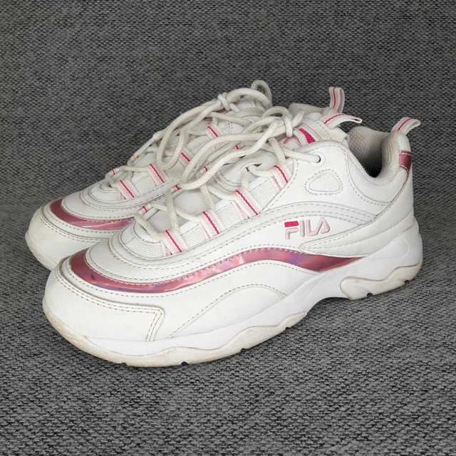 Fila ray hotsell holographic pink