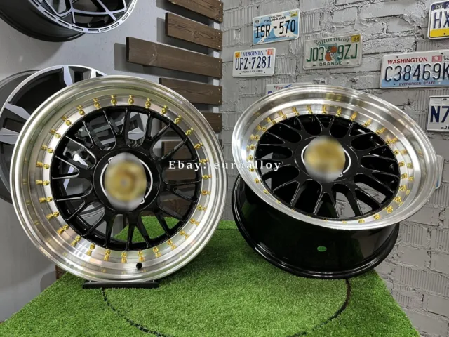 17 " 5x120 8.5J ET20 LM Style Deep Dish Räder für BMW E36 E90 E46 E60 Bl