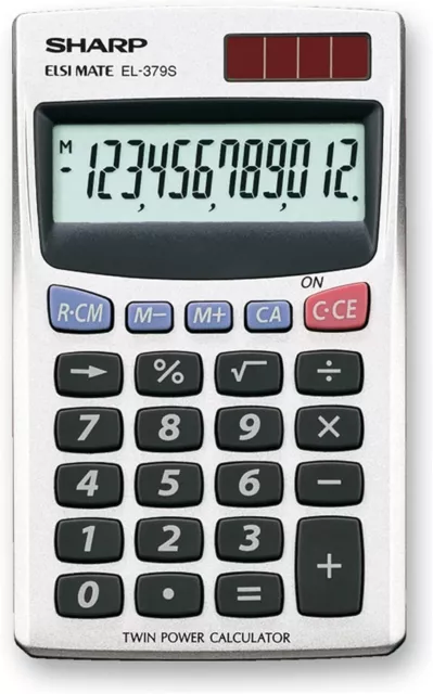 Calculatrice Sharp EL-379SB Neuf Et Original
