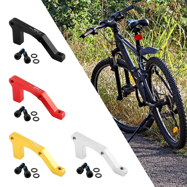 Kit Adaptateur Frein à Disque Vélo BOROCO – Alliage Alu CNC, 8 Types Pour 140/160/180/203 Mm, Boulons Inclus, Montage IS/POST