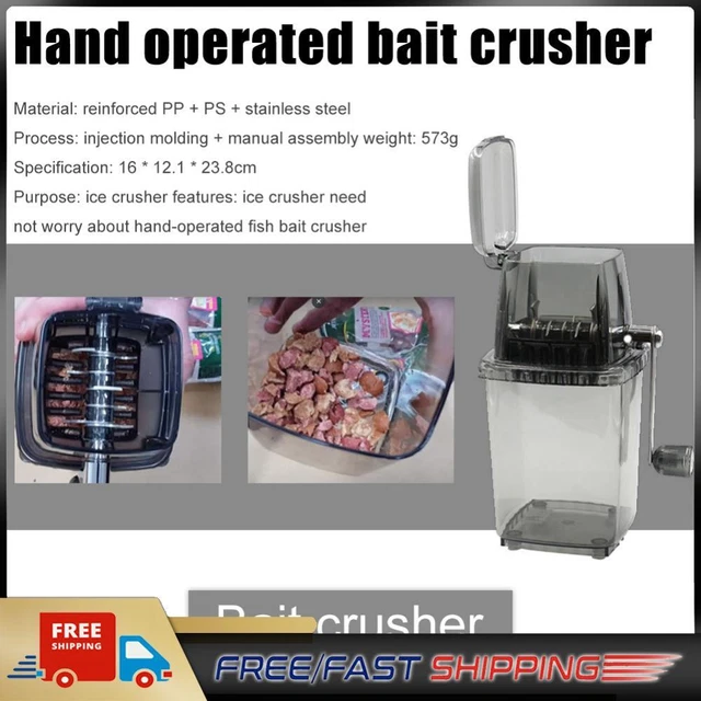 Handlicher Boilie-Eisbrecher Mit Kurbel - Perfekt Für Angler Und Küchengebrauch