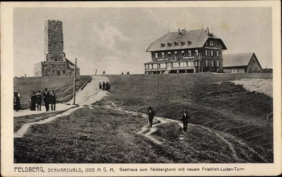 Ak Feldberg im Schwarzwald, Gasthaus zum Feldbergturm, Neuer... - 3182827