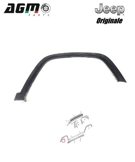 Cadre Garde-Boue Passage Roue Avant Gauche Pour Iveco Daily - Référence 93936995, Neuf