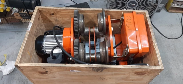 1 Ton Electric Chain Hoist Power Trolley 20 ft. G80 Chain M3/H2 110/120V Wireles