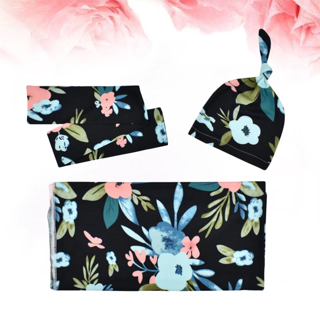 1 set attraente copricapo neonato asciugamano stampato bellissimo